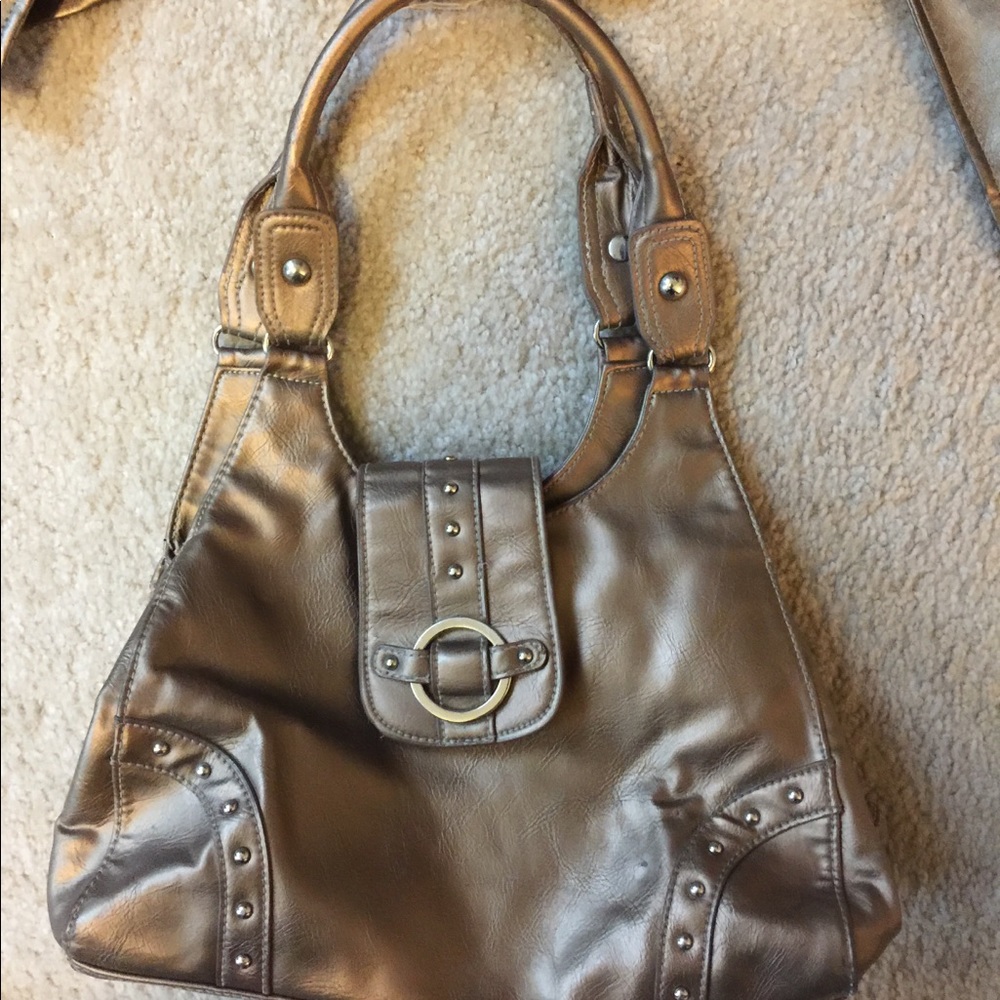 Matching Bronze jacket and purse